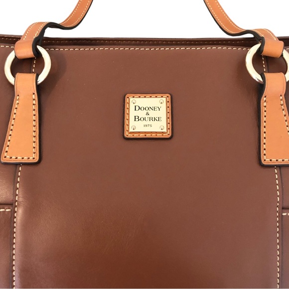 Dooney & Bourke Carry it All Oversize Large Zip Shopper Florentine Leather HP - Picture 9 of 17